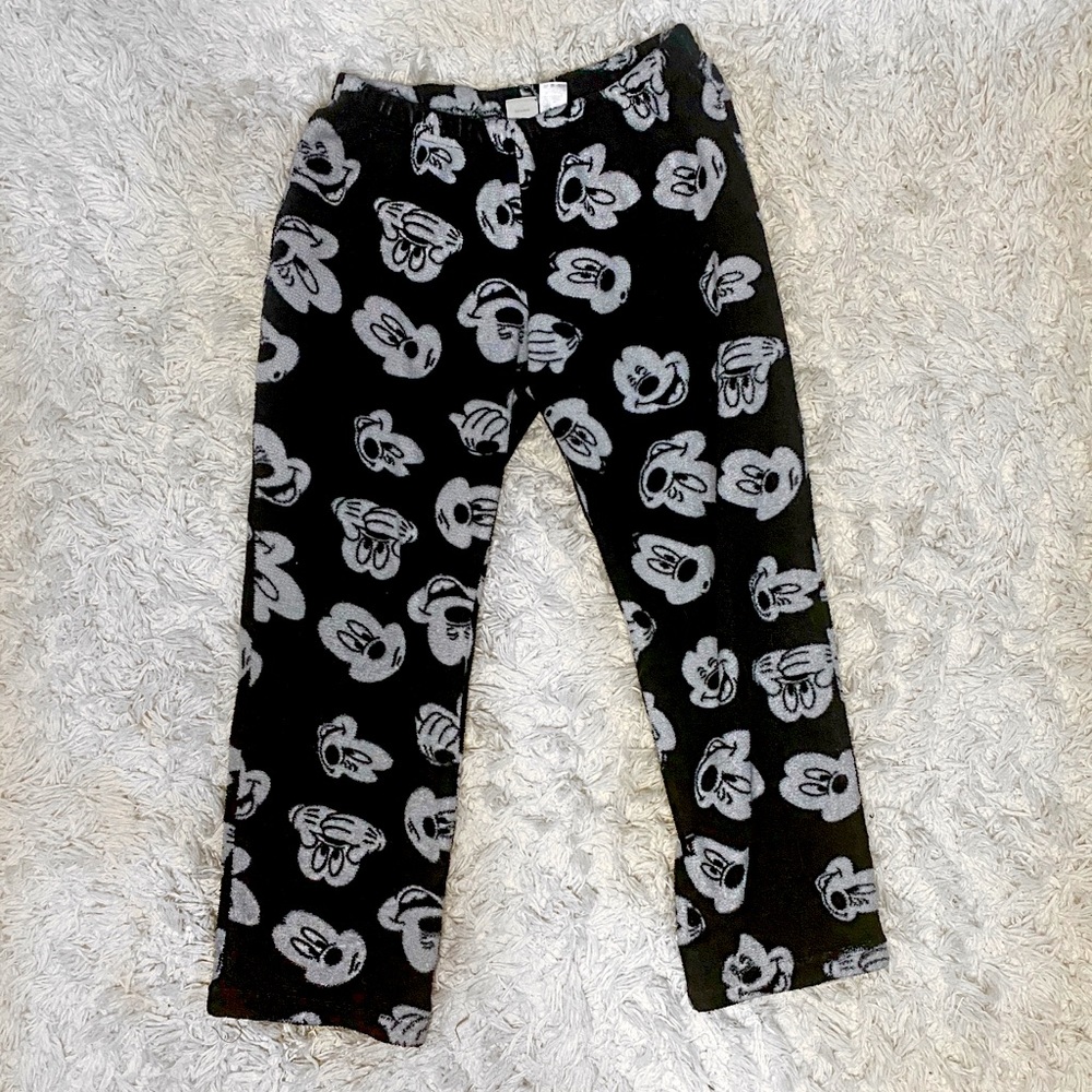 Black Mickey Mouse Pajama Pants Size S